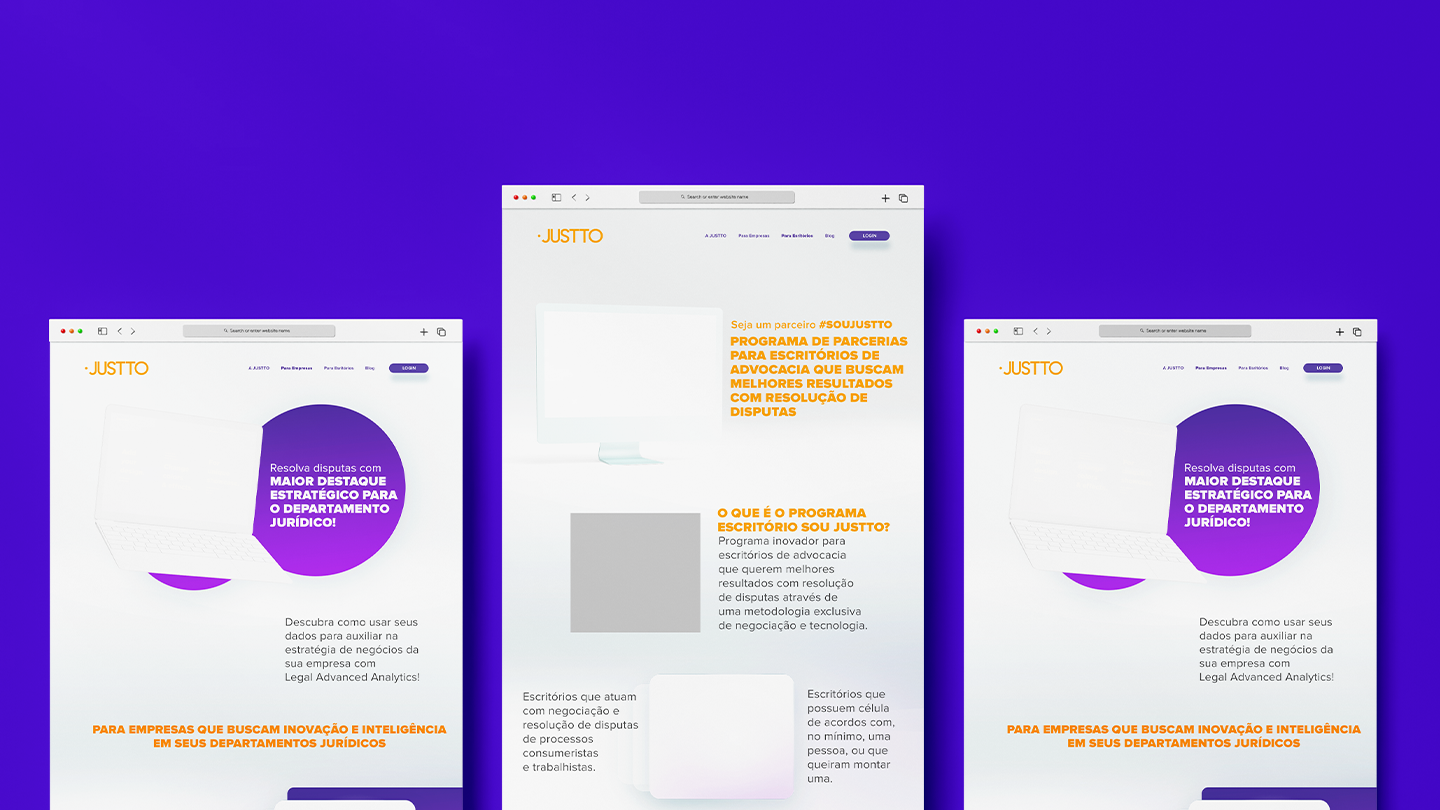 JUSTTO — Aplicações digitais — peça 5
